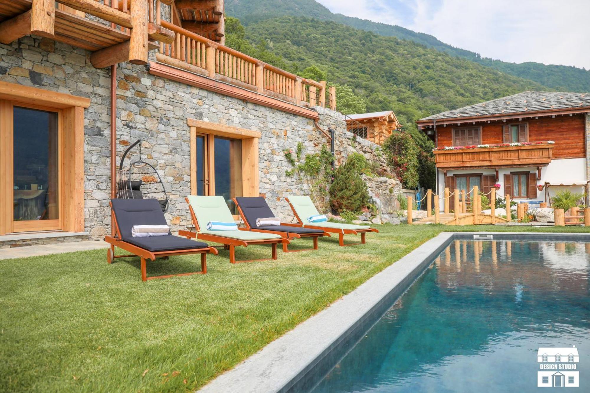 Chalet Antico Legno By Design Studio Sueglio 외부 사진